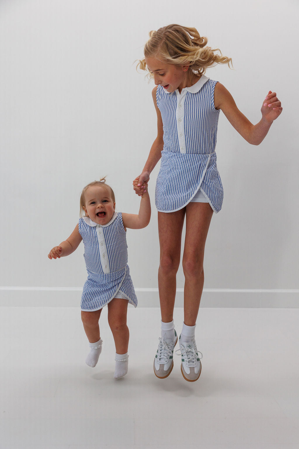 Tennis Skort Dress | Seersucker Stripe