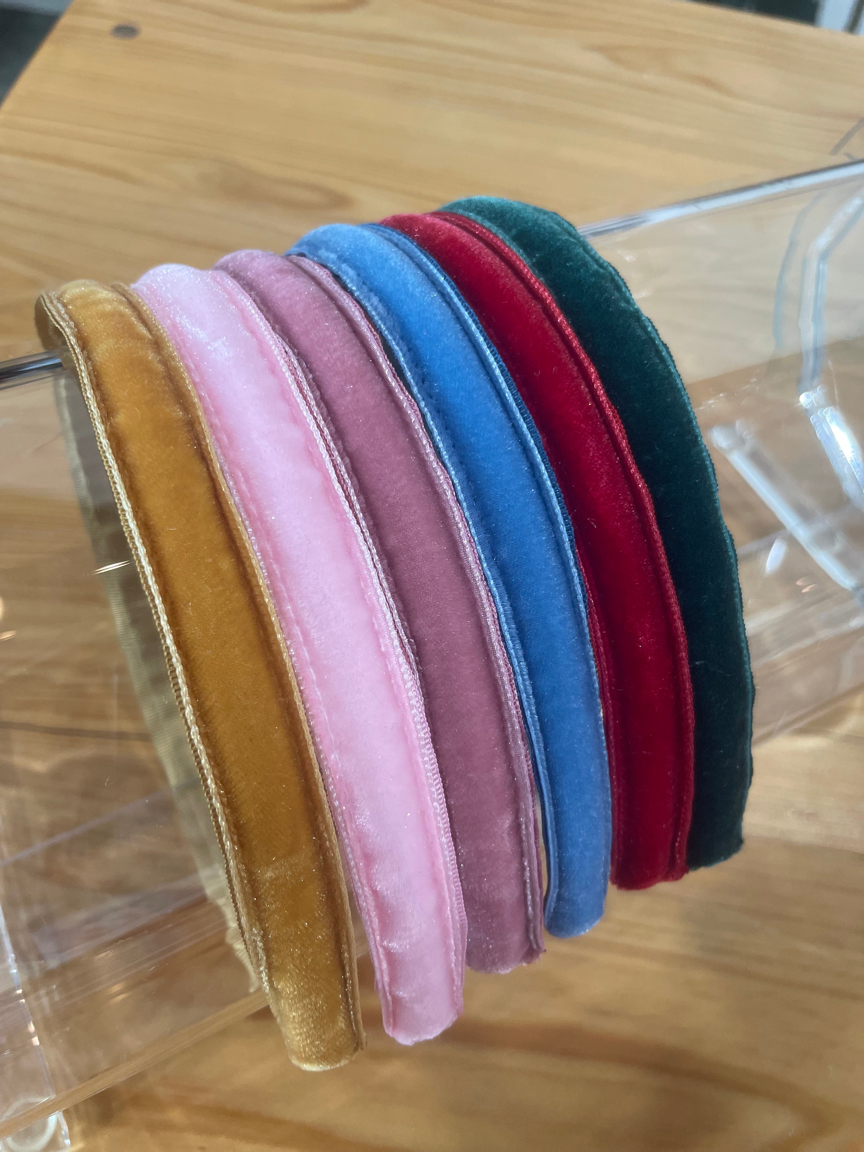 Single velvet Headband