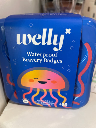 Welly | Jellyfish Waterproof Bravery Badges - The Yellow Canary