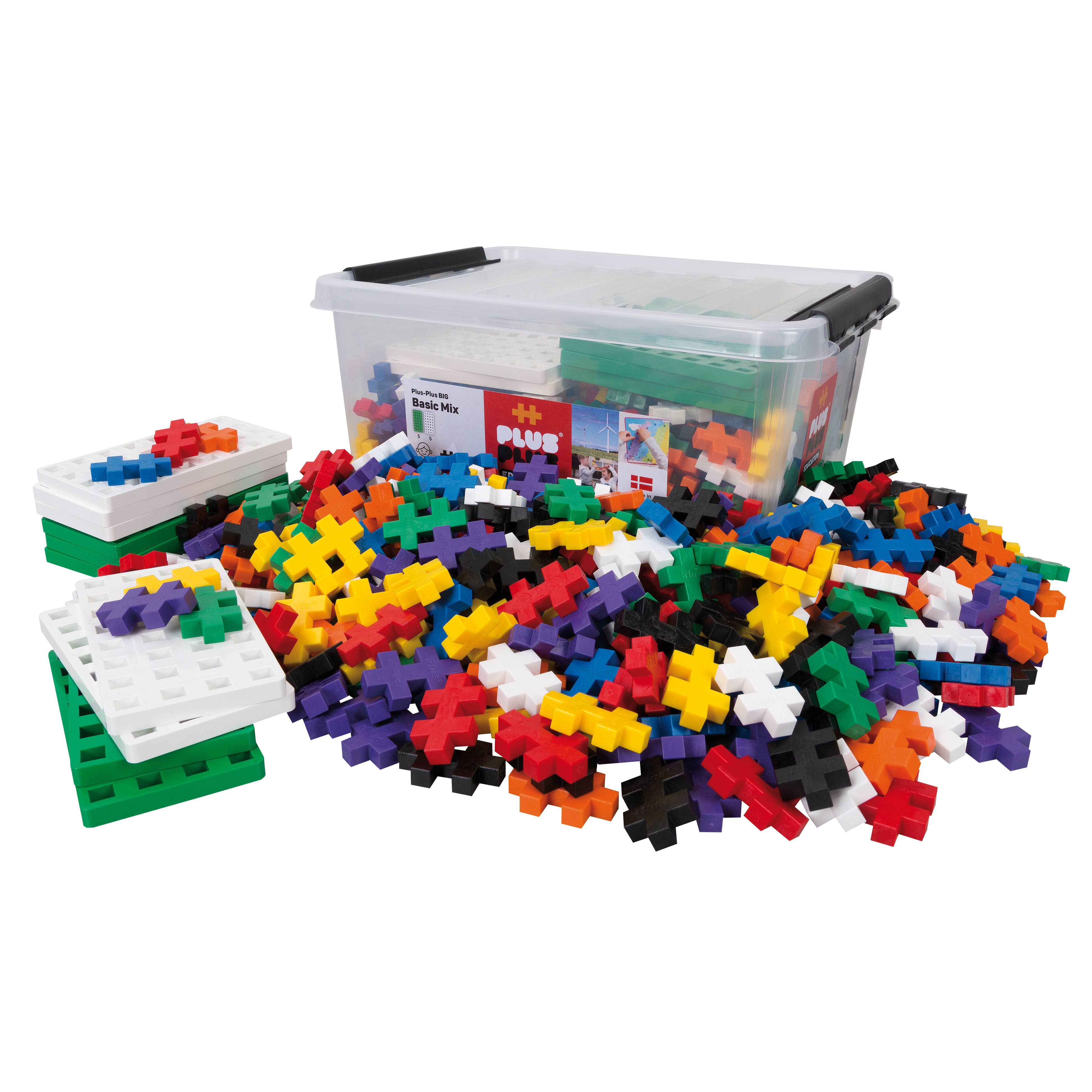 BIG 400 pc Tub with 10 baseplates