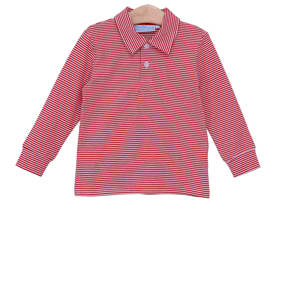 Jackson Polo | Red Stripe