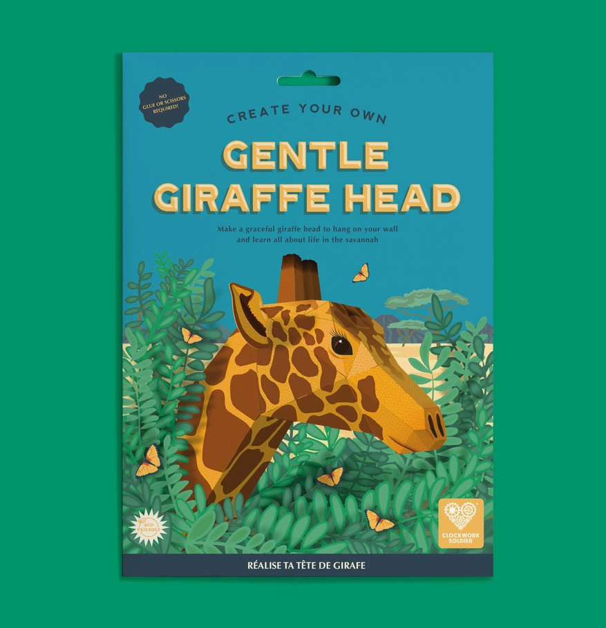 Gentle Giraffe Head