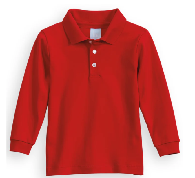 Sold Pima Polo | Red