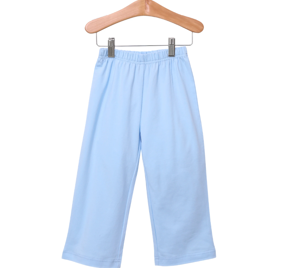 Knit Pants | Light Blue