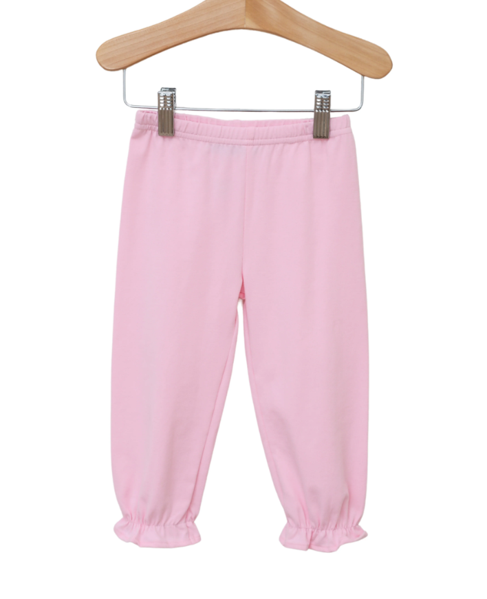 Bloomer Pants | Light Pink Ruffle