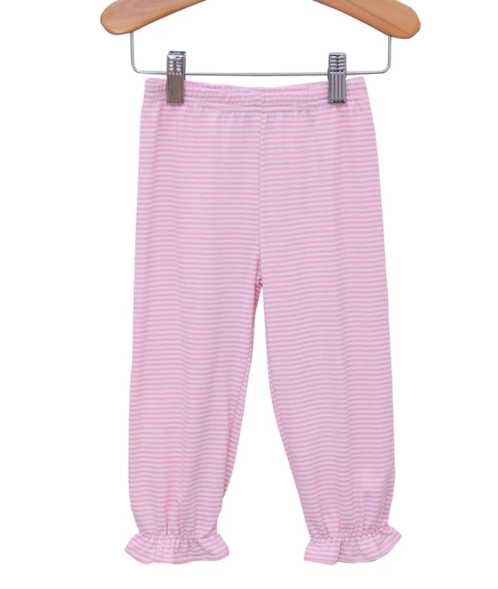 Bloomer Pants | Light Pink Stripe