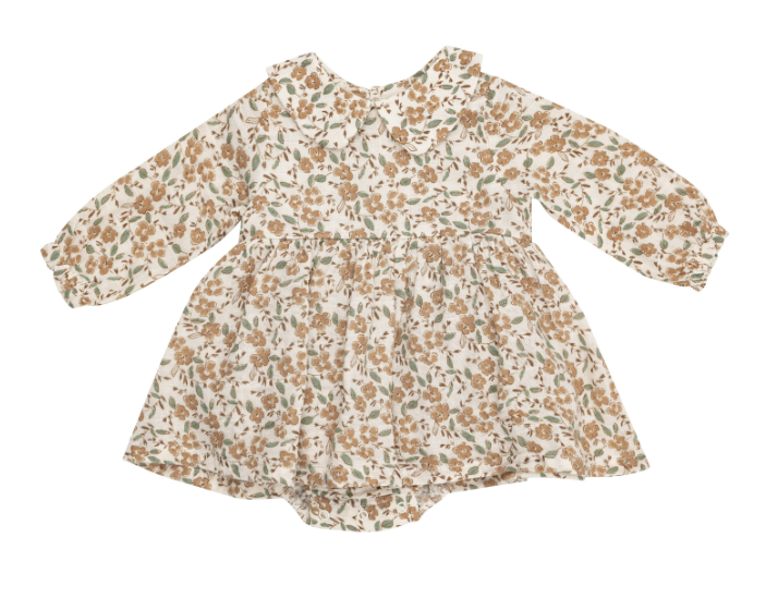 BUBBLE | BITTY BROWN FLORAL