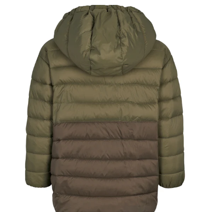 Olly Puffer Jacket | Green Block