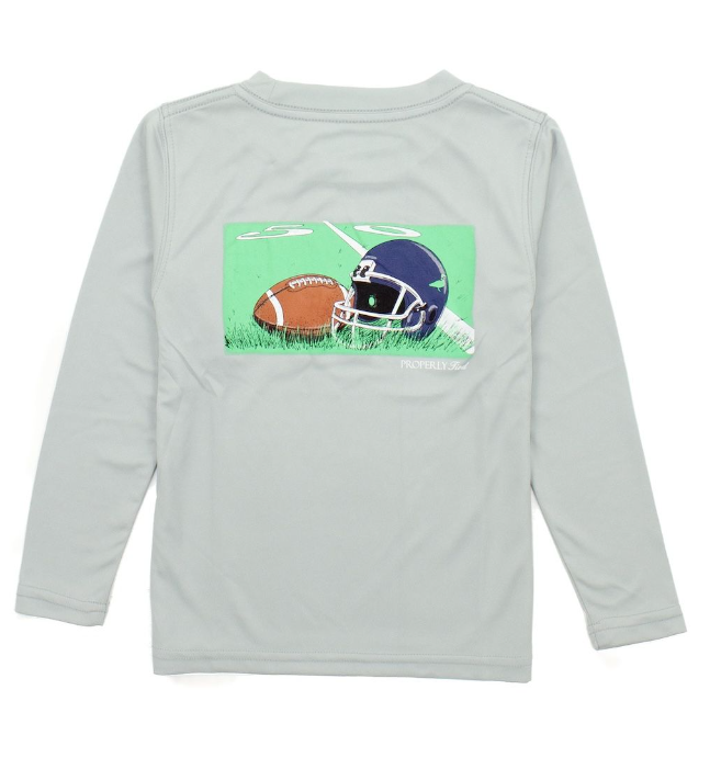 Boys Gametime Tee | Chrome Grey