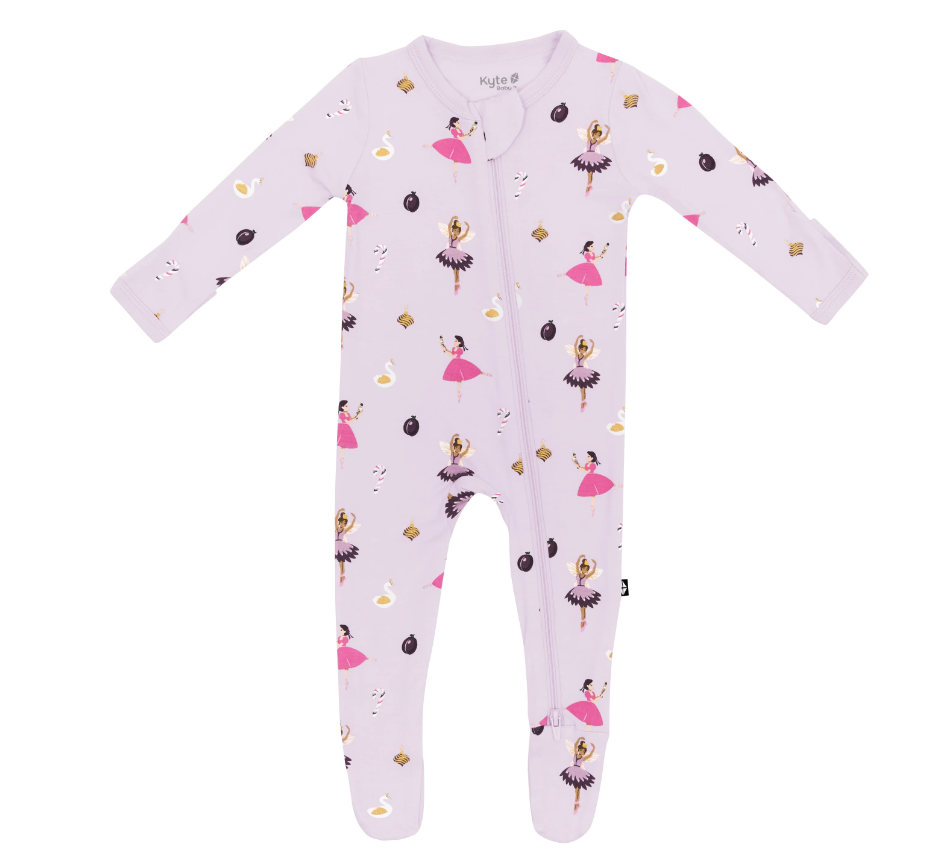 Zippered Footie | Sugar Plum