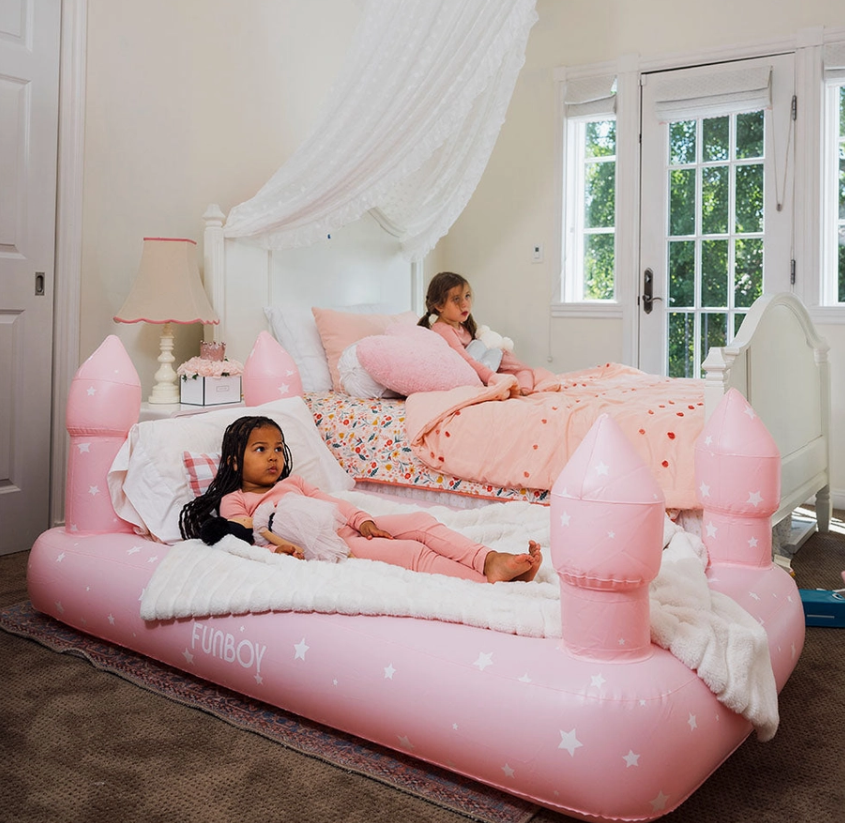 Kids Air Mattress Sleepover Bed