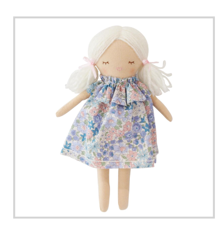 Mini Matilda Asleep Awake | Liberty Blue