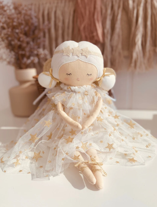 Willow Fairy Doll | Ivory Gold