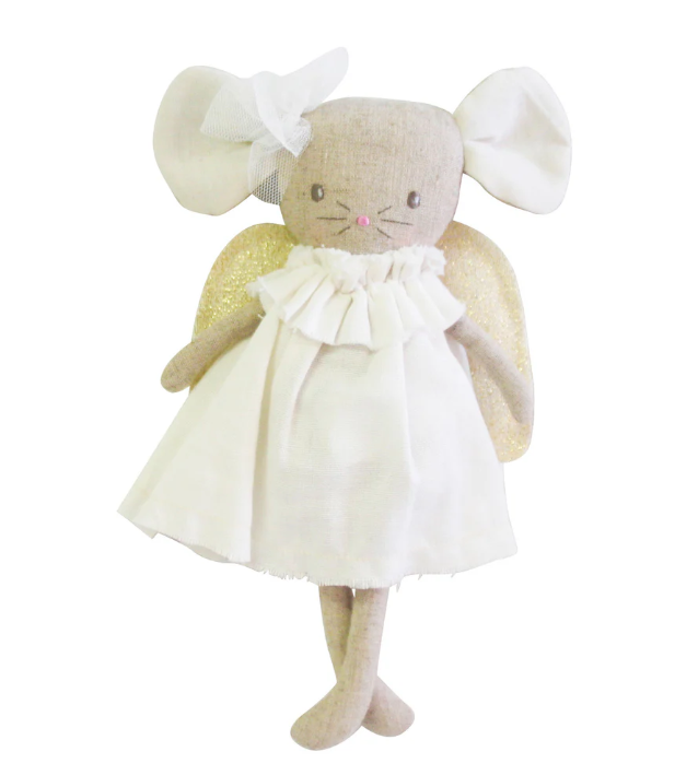 Angel Baby Mouse | Ivory Gold