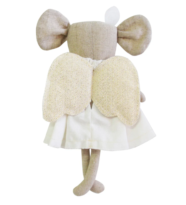 Angel Baby Mouse | Ivory Gold