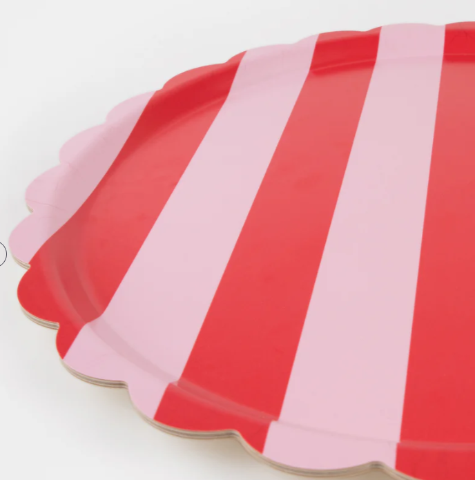 Red & Pink Large Tray