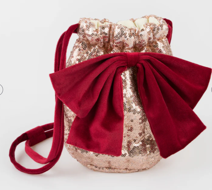 Sequin Bow Bag