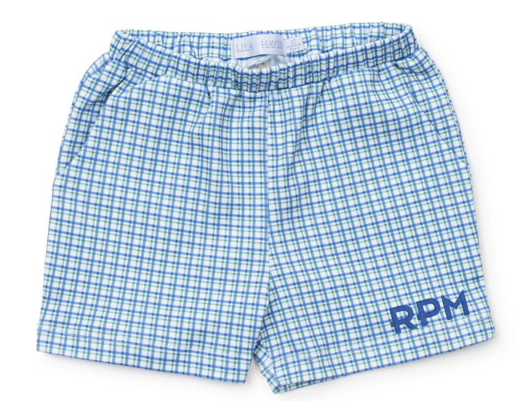 SAWYER SHORT | Hampton Plaid