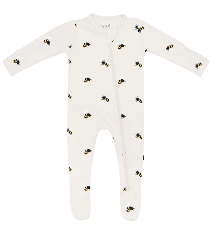 Zippered Footie |Bees