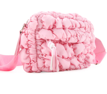 Scrunch Crossbody | Cotton Candy