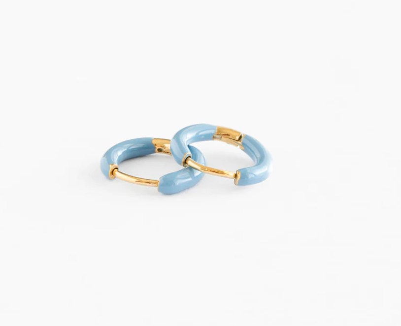 Enamel Hoop | Blue