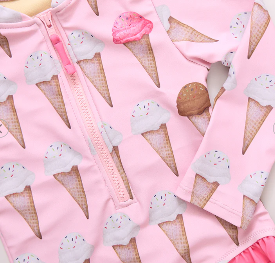 Girls Arden Suit | Neapolitan Ice Cream