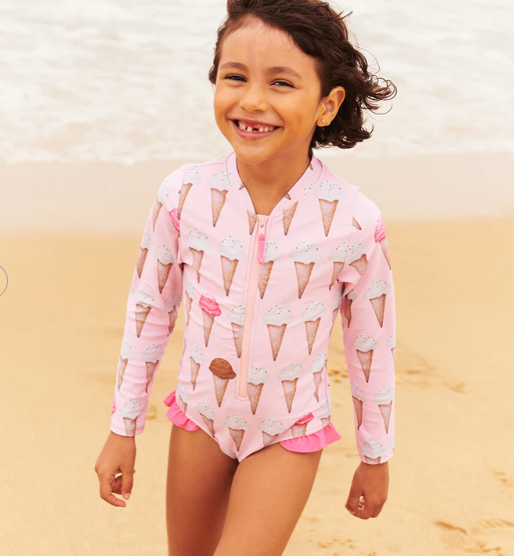 Girls Arden Suit | Neapolitan Ice Cream