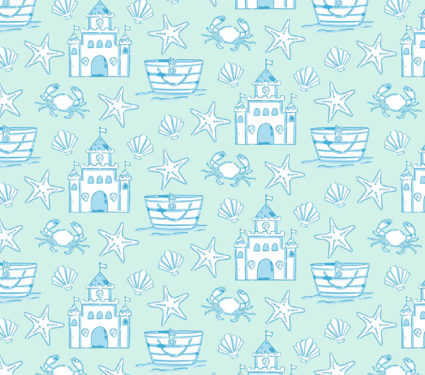 Betsy Dress | Sandcastles Blue