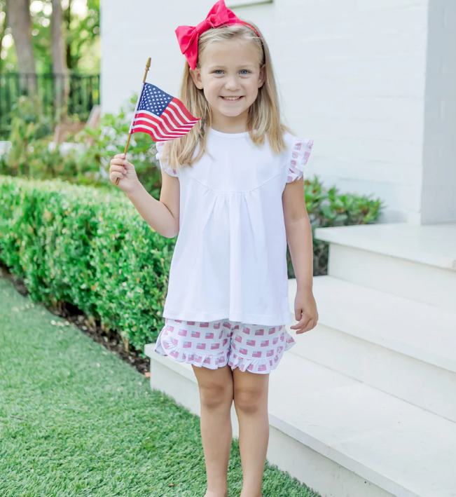 Ella Short Set | American Flag