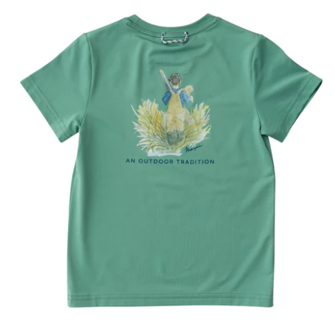 Performance Fishing T-shirt | Green Spruce