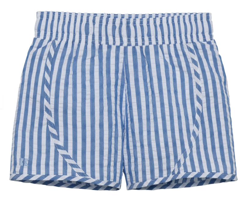 seersucker stripe super short