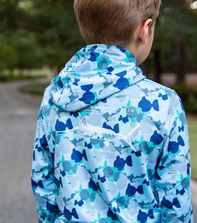 Hoodie Fishing Shirt | Fish Camo