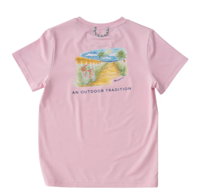 Performance Fishing T-shirt | Pink Lady