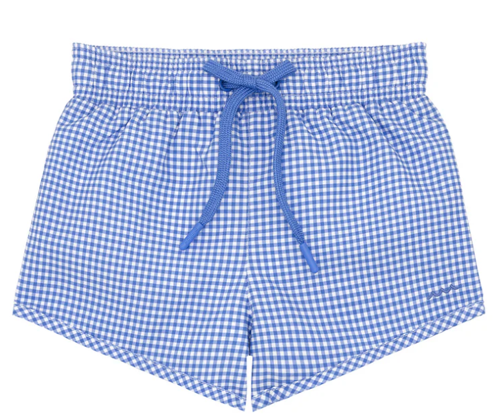 Boardie | Sky Blue Gingham