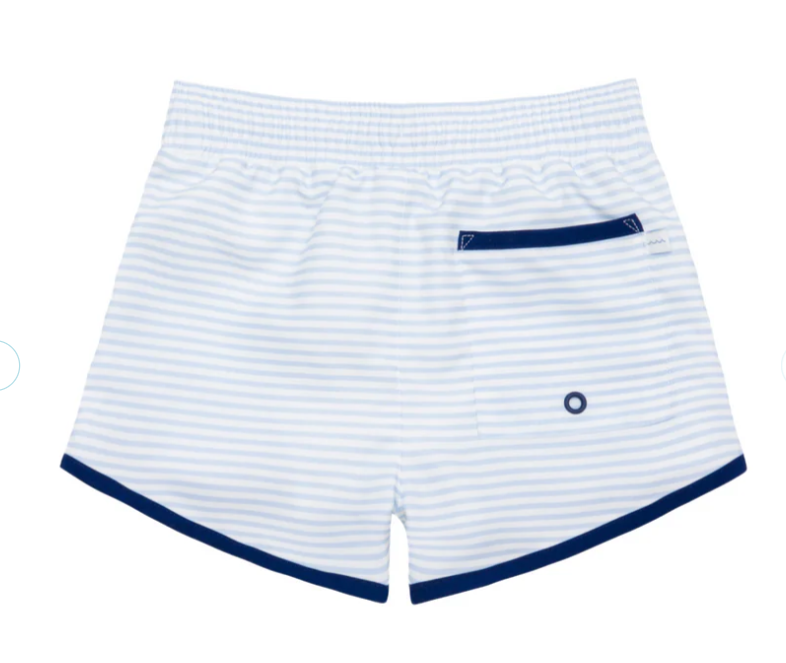 Boardie | Powder Blue Stripe