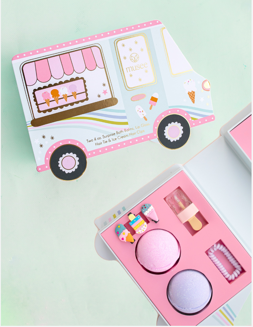 Ice Cream Truck Bath Balm & Accessory Set