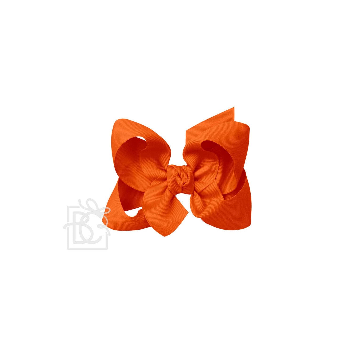 4.5" GROSGRAIN BOW | ORANGE